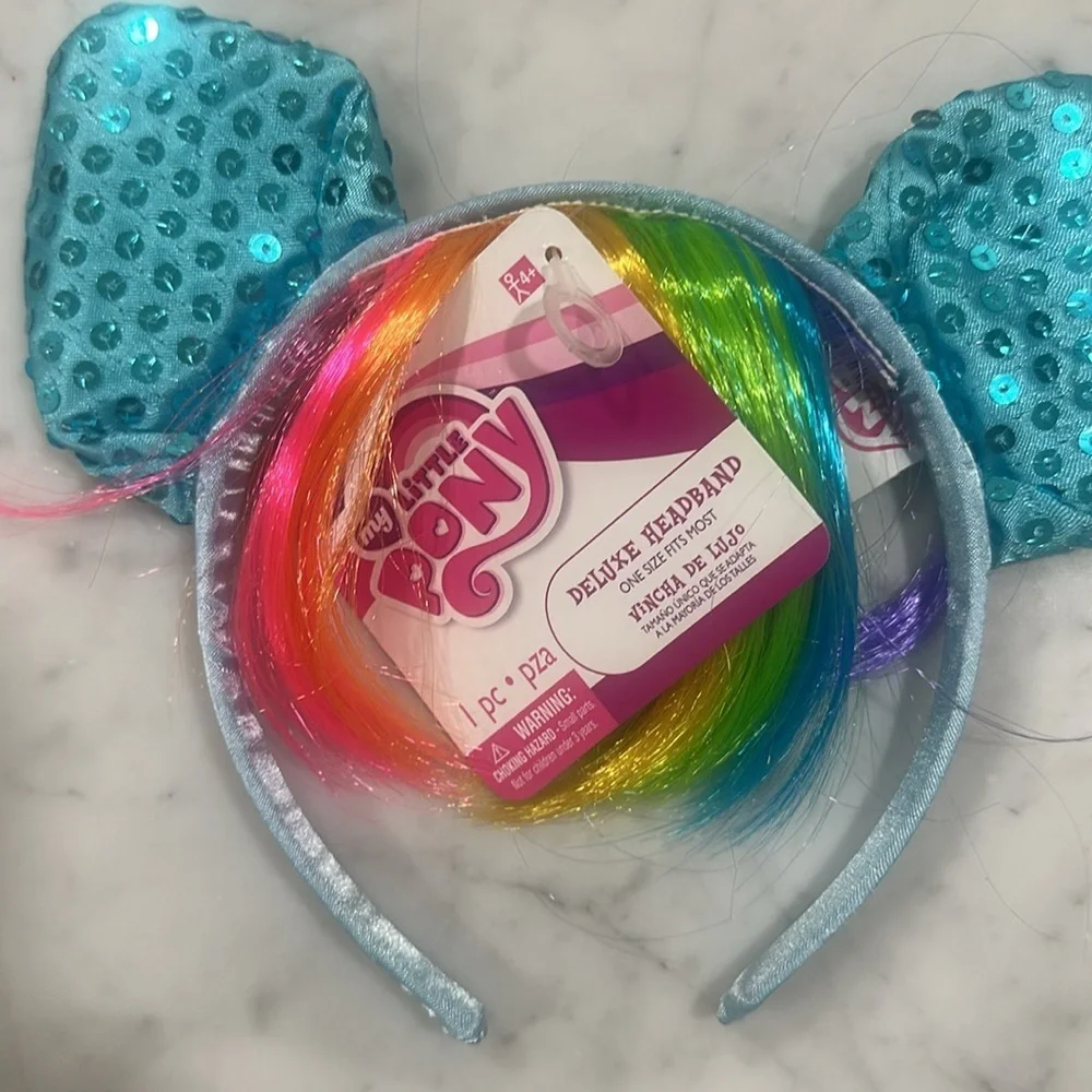 Rainbow dash wings and headband